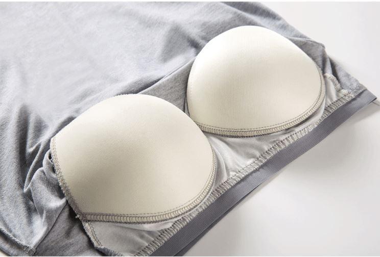 [HCM]Áo 3 lỗ có mút nâng ngực không gọng