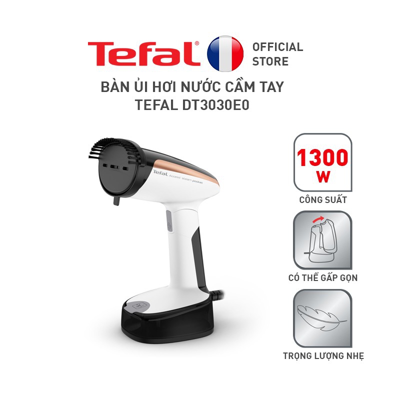 Bàn ủi hơi nước cầm tay dạng du lịch Tefal DT3030E0