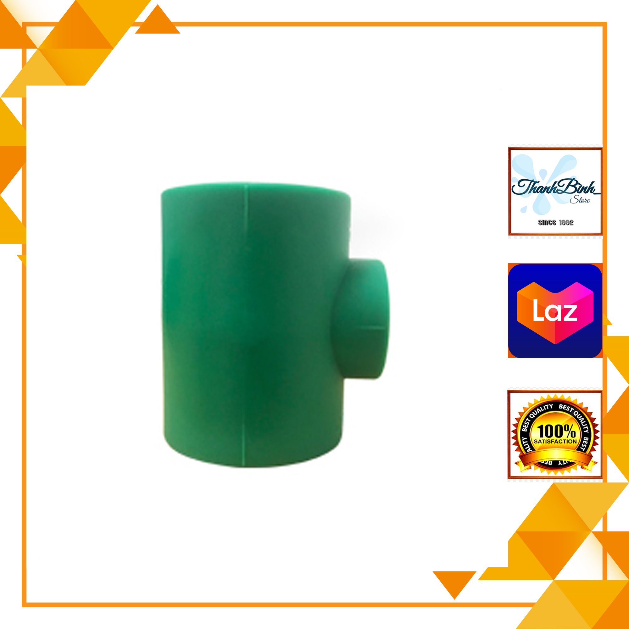 Tê thu 50 nhiệt/ tê thu ppr 90 độ phi 50 mm- europipe