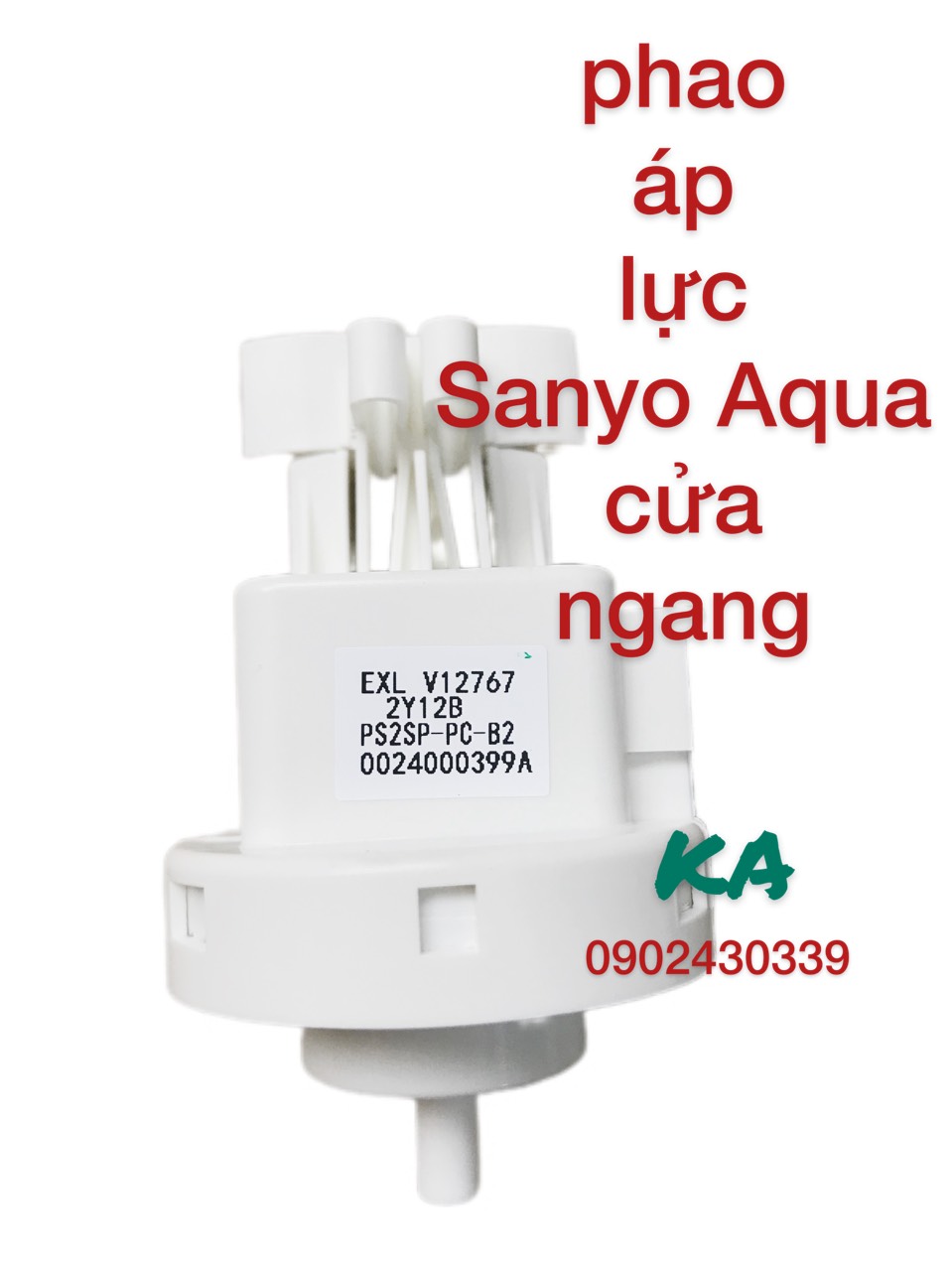 Van áp lực Sanyo Aqua cửa ngang - Phao nước máy giặt Sanyo Aqua cửa ngang