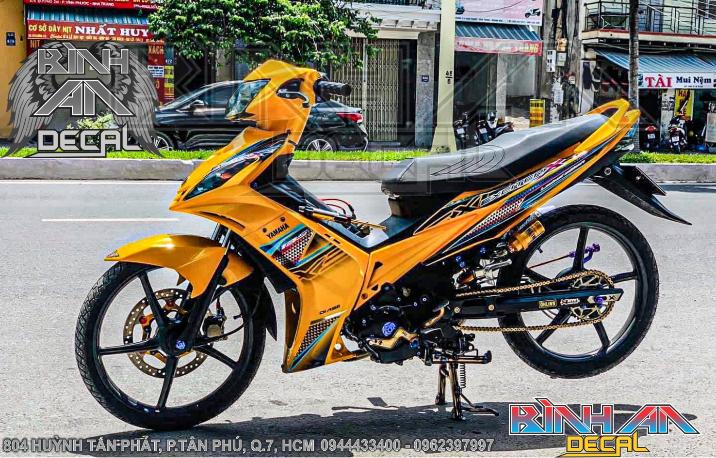 Tem rời exciter 2010 - vàng
