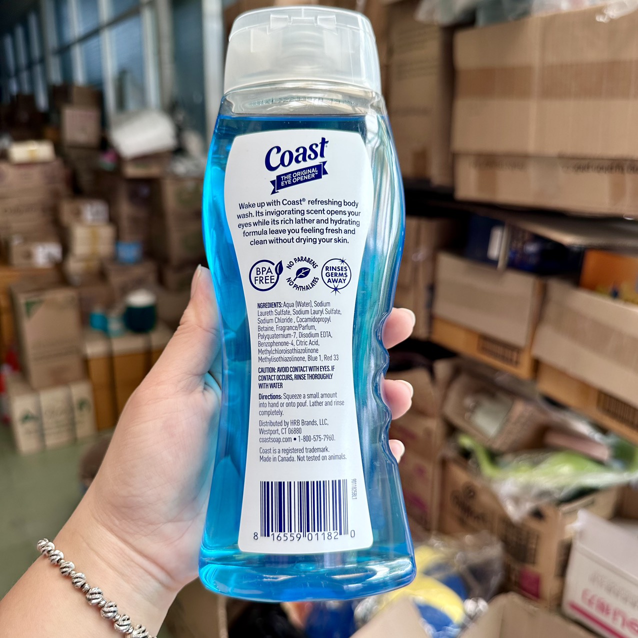 [HCM]Sữa Tắm Gội COAST 2in1 532ml