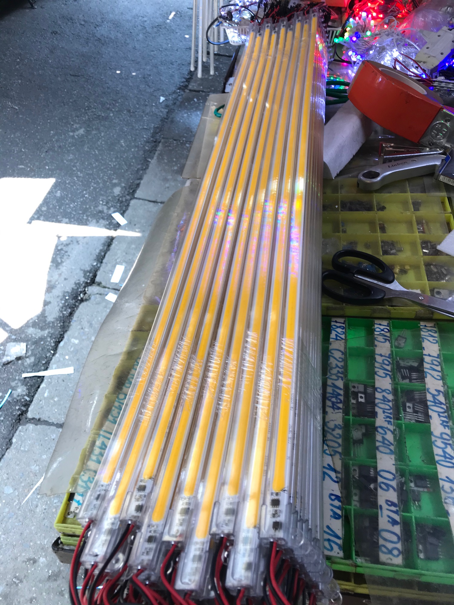 led thanh 220v dài 1m led COP