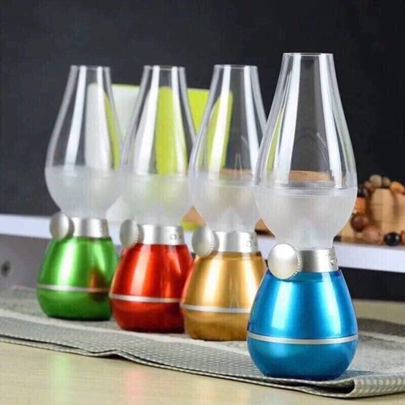 Bộ 2 đèn thờ xạc điện thổi – tắt, đèn cảm ứng bàn thờ, đèn thờ cảm ứng thổi tắt, đèn dầu điện tử cảm biến thổi tắt, đèn dầu led sạc thổi tắt Đèn thờ sạc điện, đèn bàn thờ sạc điện - TN