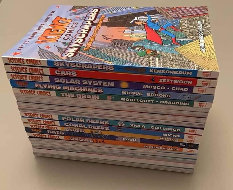 Bản nhập - Science Comics - Bộ full mới nhất 26c