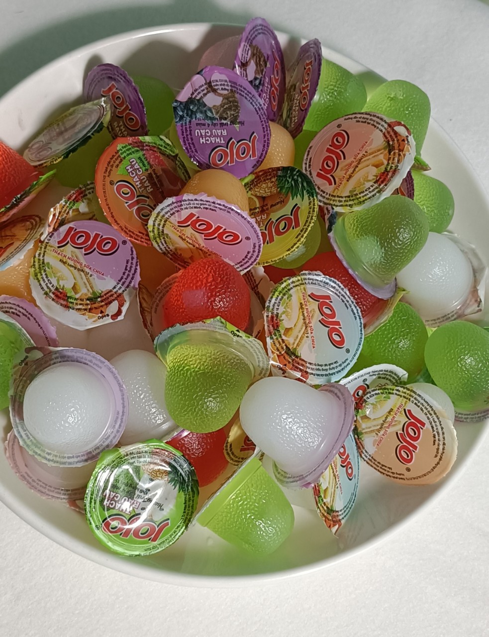 Combo 2 túi (1.4kg) thạch rau câu trái cây JOJO