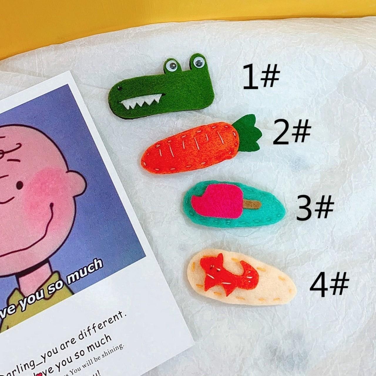 KẸP VẢI HANDMADE HÀN QUỐC SIÊU CUTE