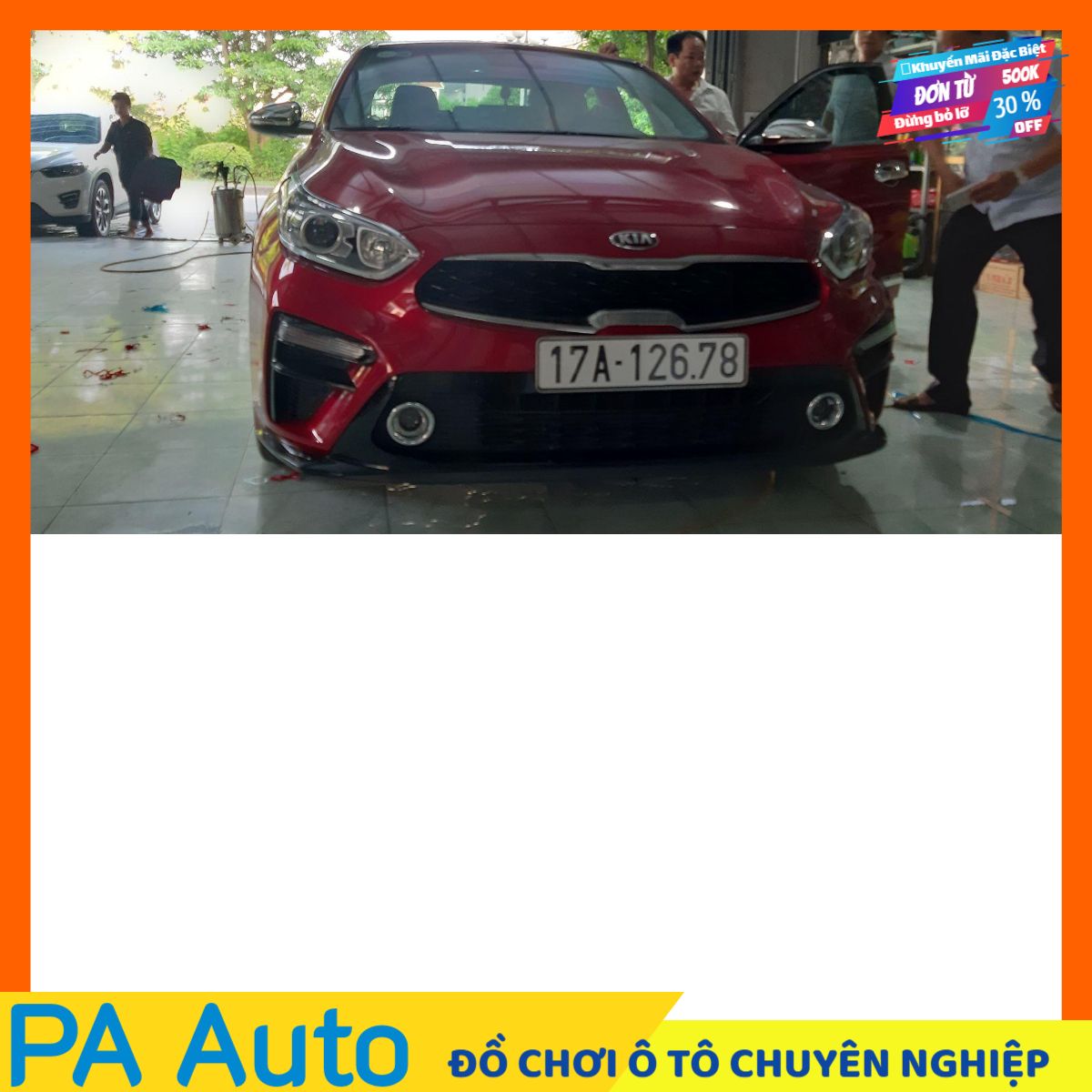 Ốp đèn gầm xe Kia Cerato 2019 cao cấp