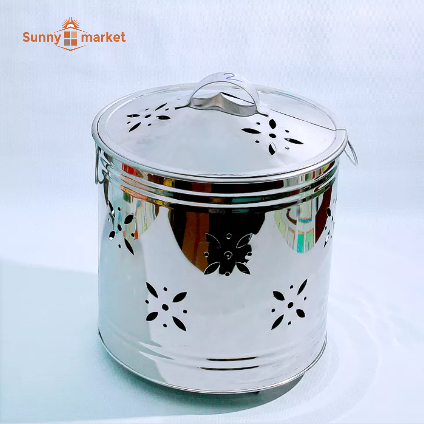 Lò đốt vàng mã inox nhiều kích cỡ, thùng đốt vàng mã inox