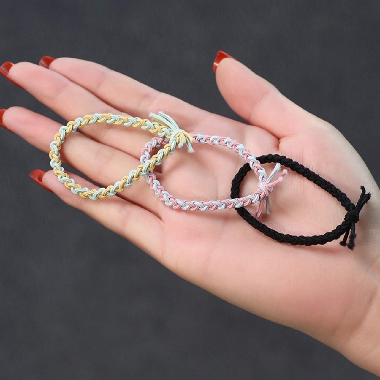Set 03 Thun Cột Tóc bản mềm không đứt tóc