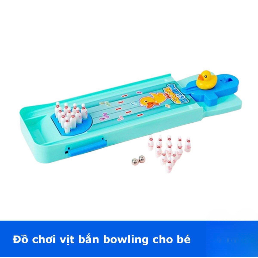 Đồ chơi bowling ếch / bowling vịt vui nhộn cho bé từ 3 tuổi