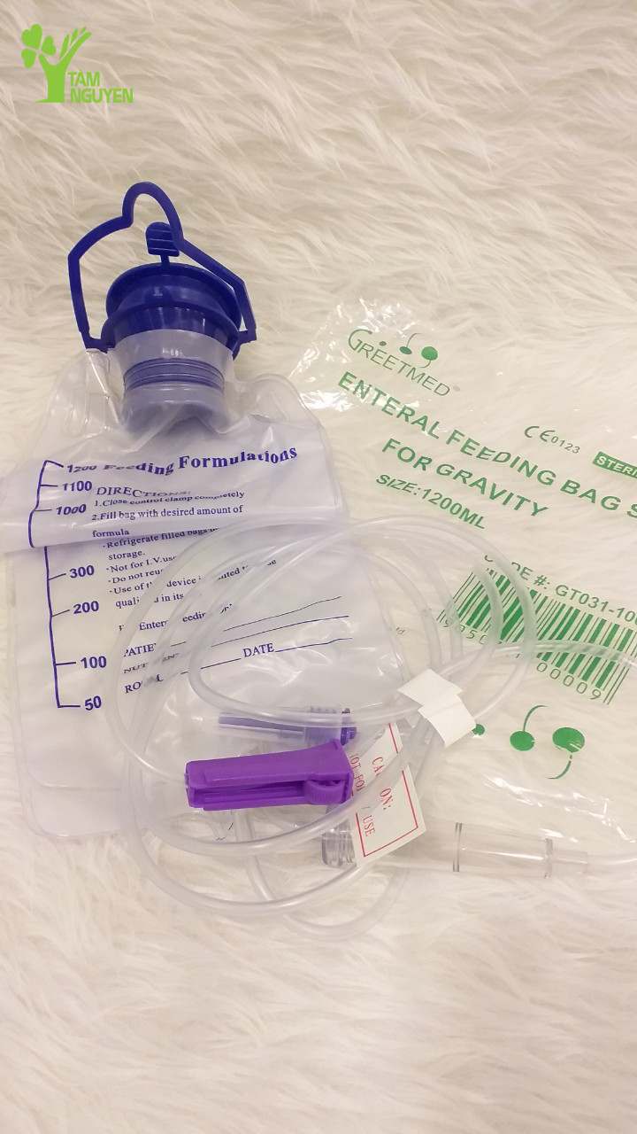 Túi súc ruột Enema (chưa kèm dây truyền)
