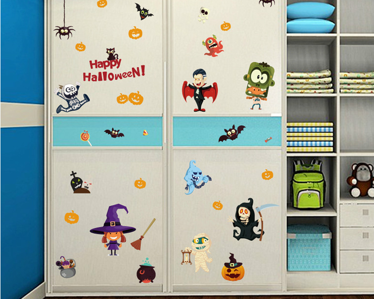Decal trang trí lễ hội HALLOWEEN