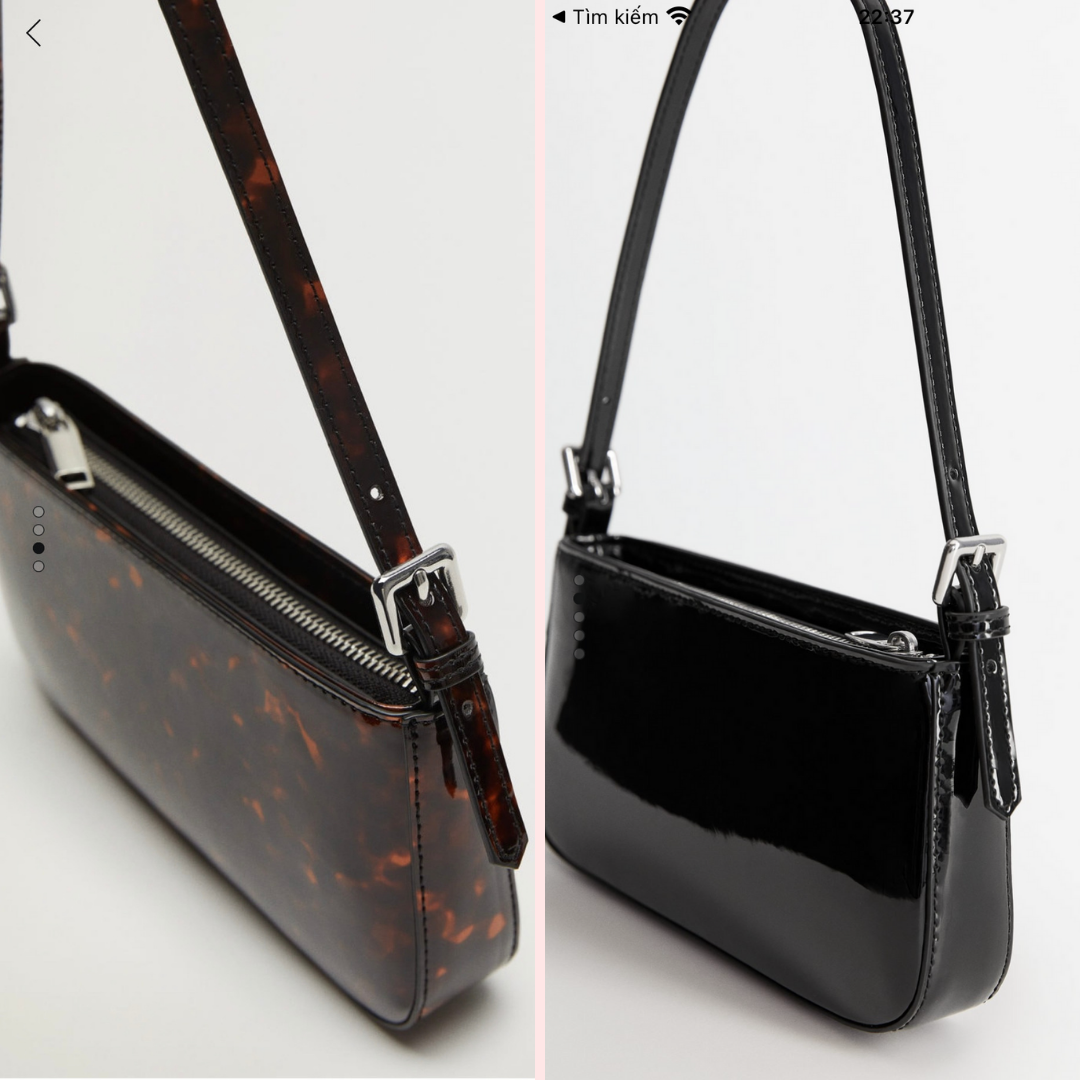 Túi Mango Auth store Germany (fullbill và ảnh thật)