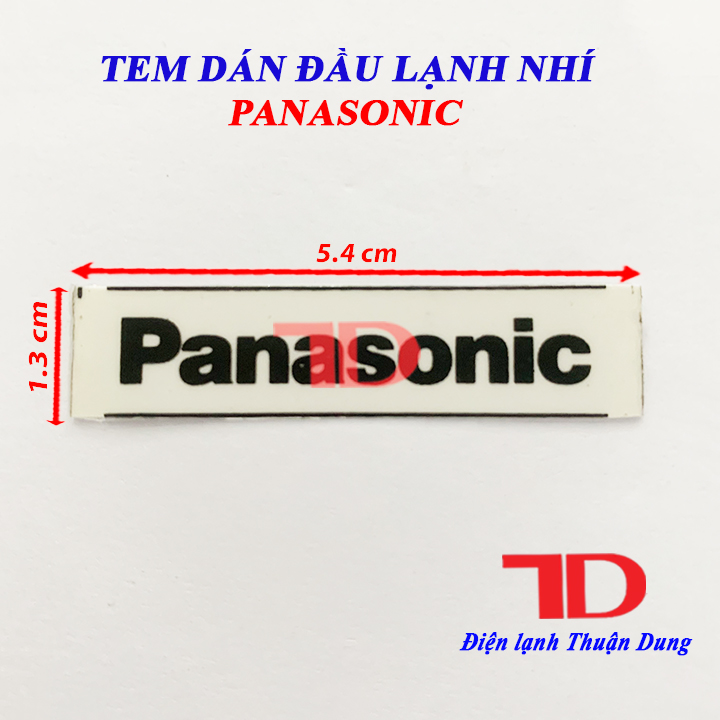 Tem dán trang trí dành cho máy lạnh Điện Lạnh Thuận Dung