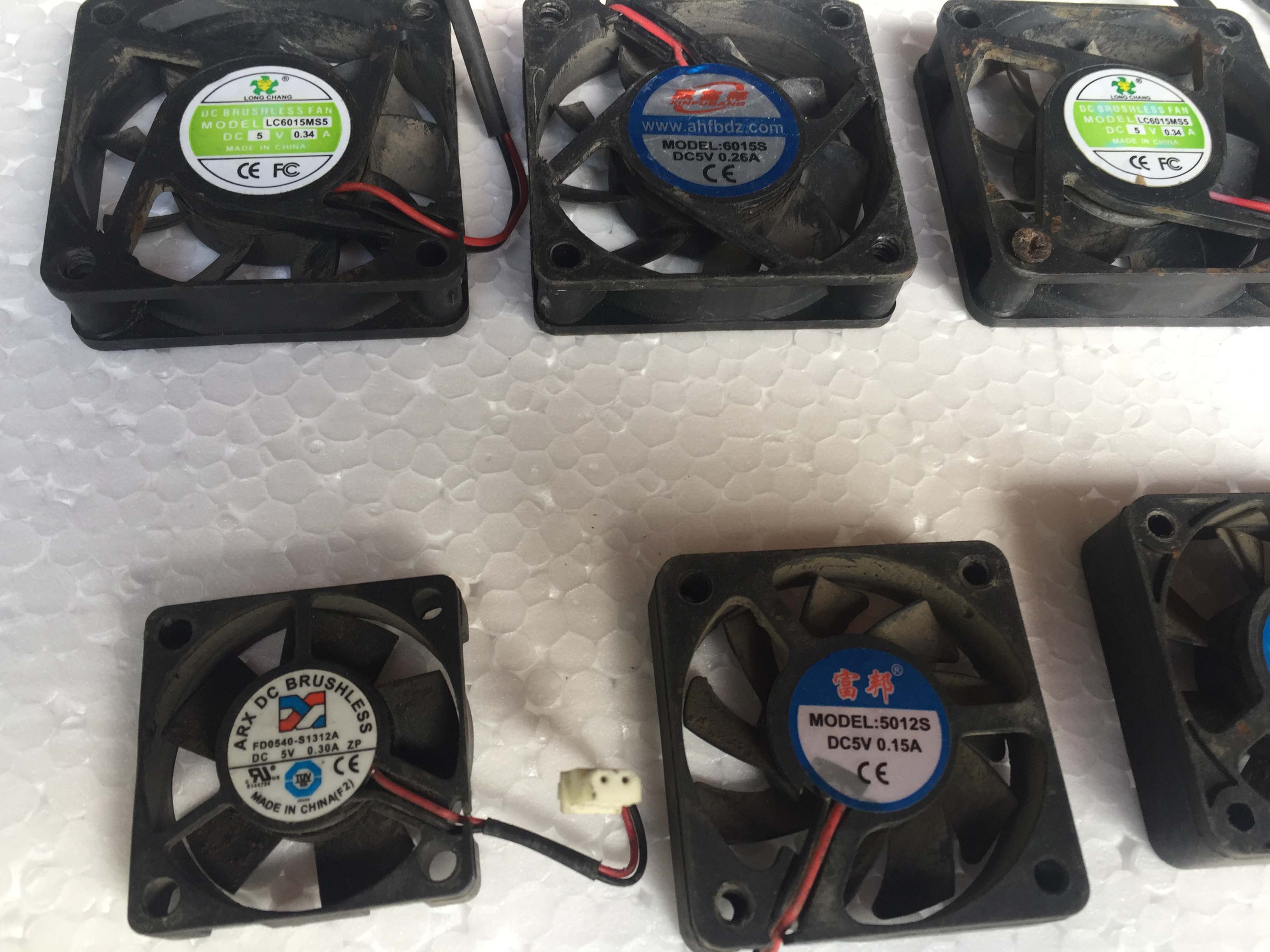 5V Cooling Fan, Size 6X6Cm, for Computers
