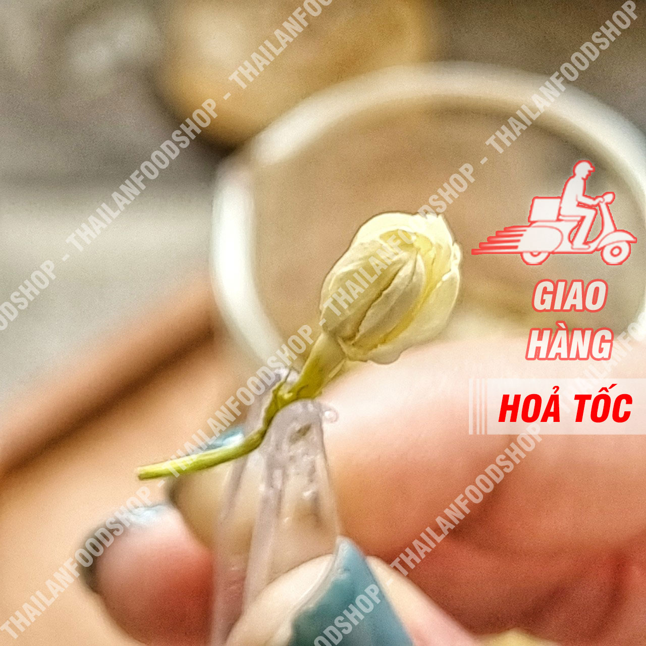 Trà Hoa Nhài (Hoa Lài Sấy Khô) Lon 150Gram