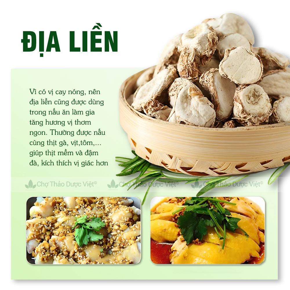 [Giá Sỉ] 1kg Địa Liền |Khô, Thơm, Sạch
