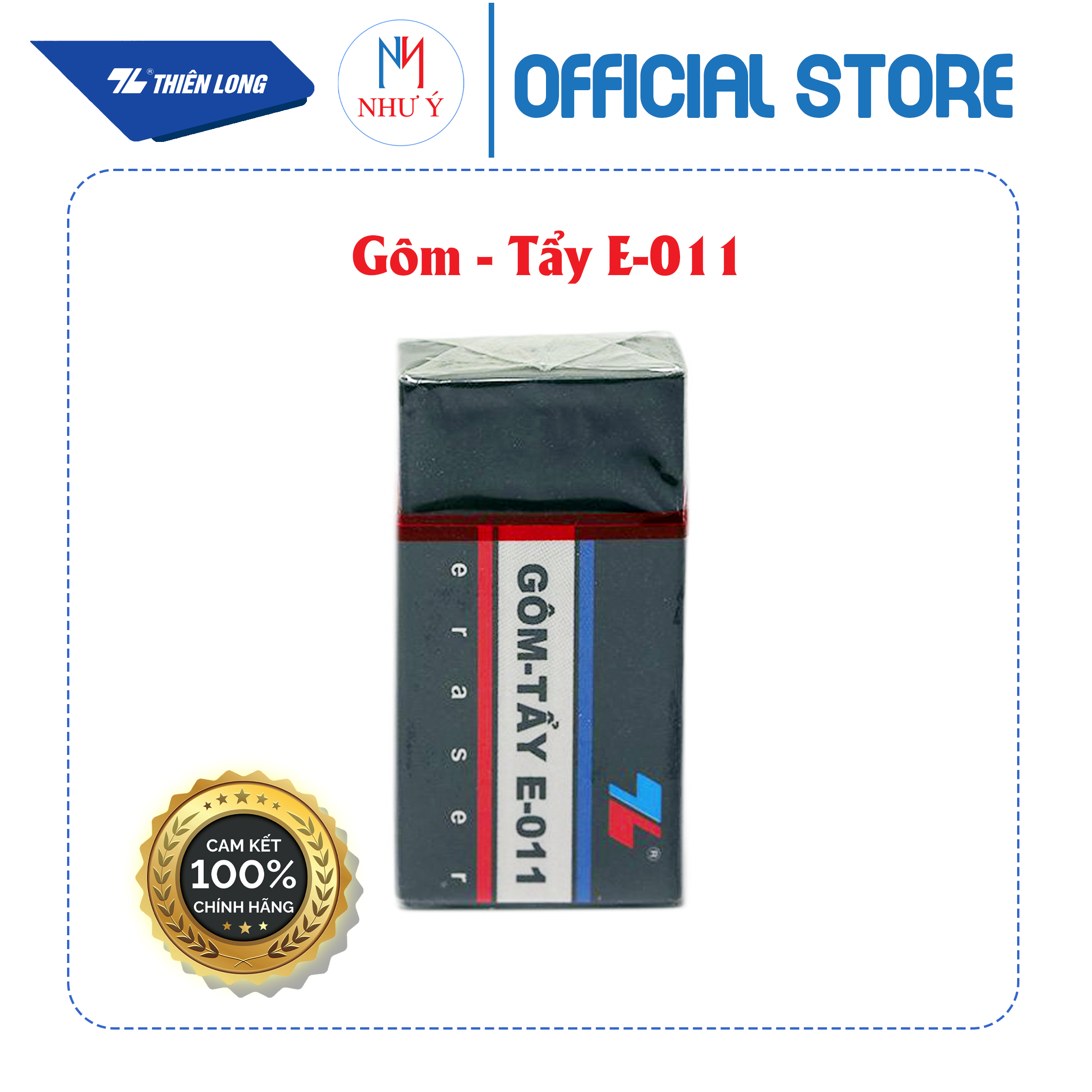 Gôm tẩy TL E-011 đen