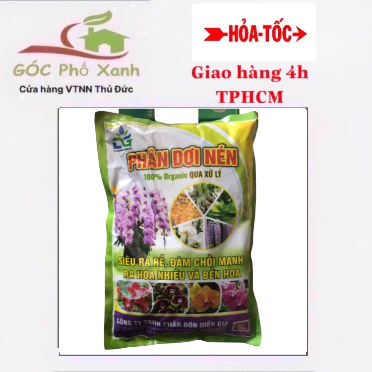 PHÂN DƠI NÉN ĐÃ QUA XỬ LÝ Gói 700gam