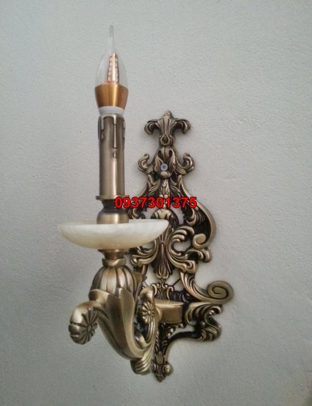 Đèn Tường Nến Đồng Đá T8815/1