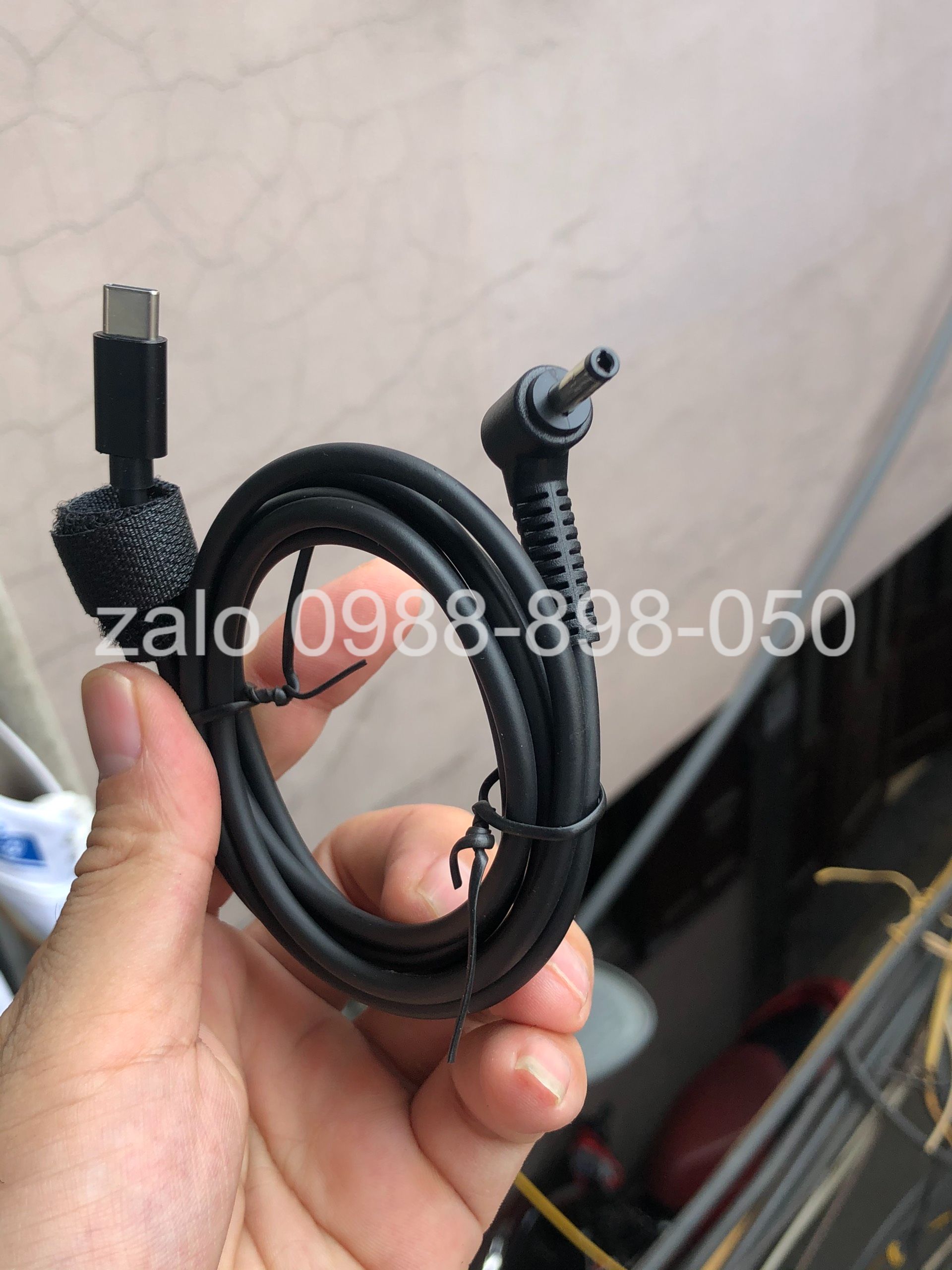 Dây sạc chuyển type-c sang 4.0mm*1.35mm