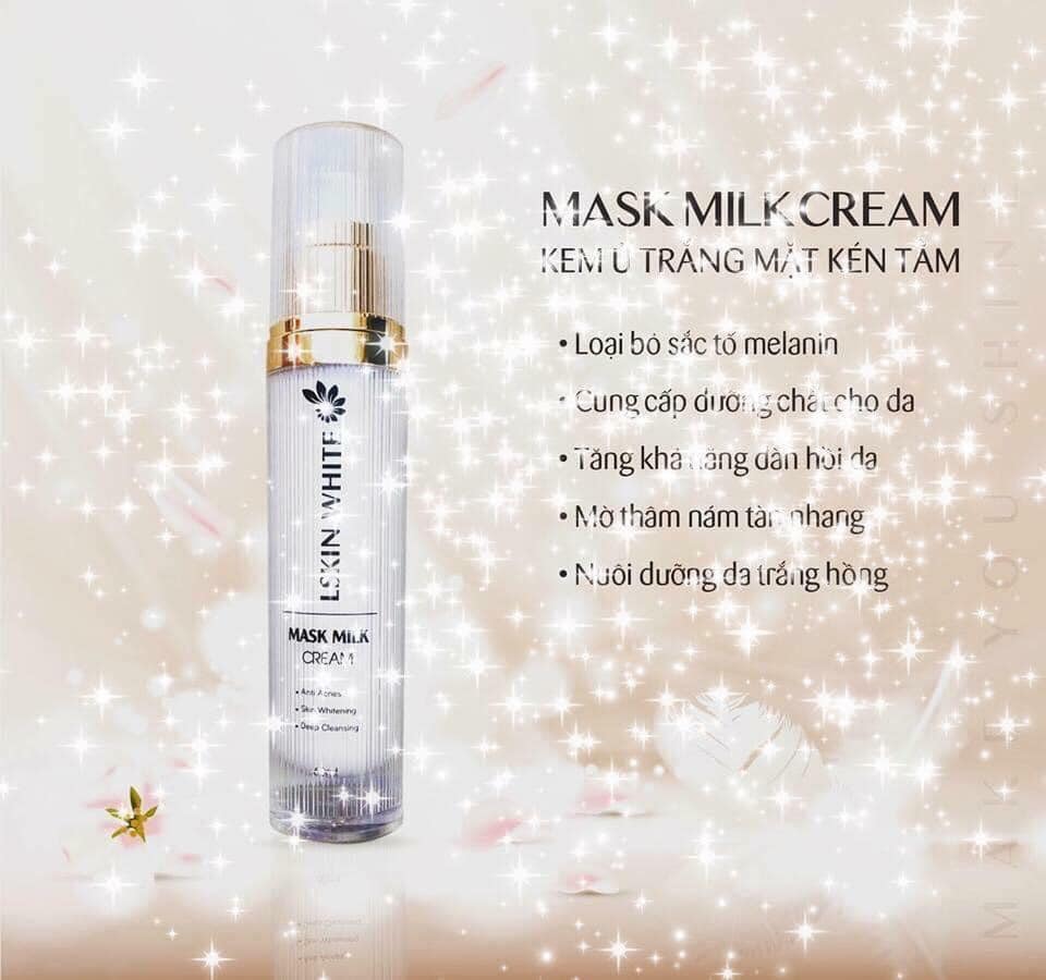 Ủ Trắng Da Kén Tằm LSKIN WHITE