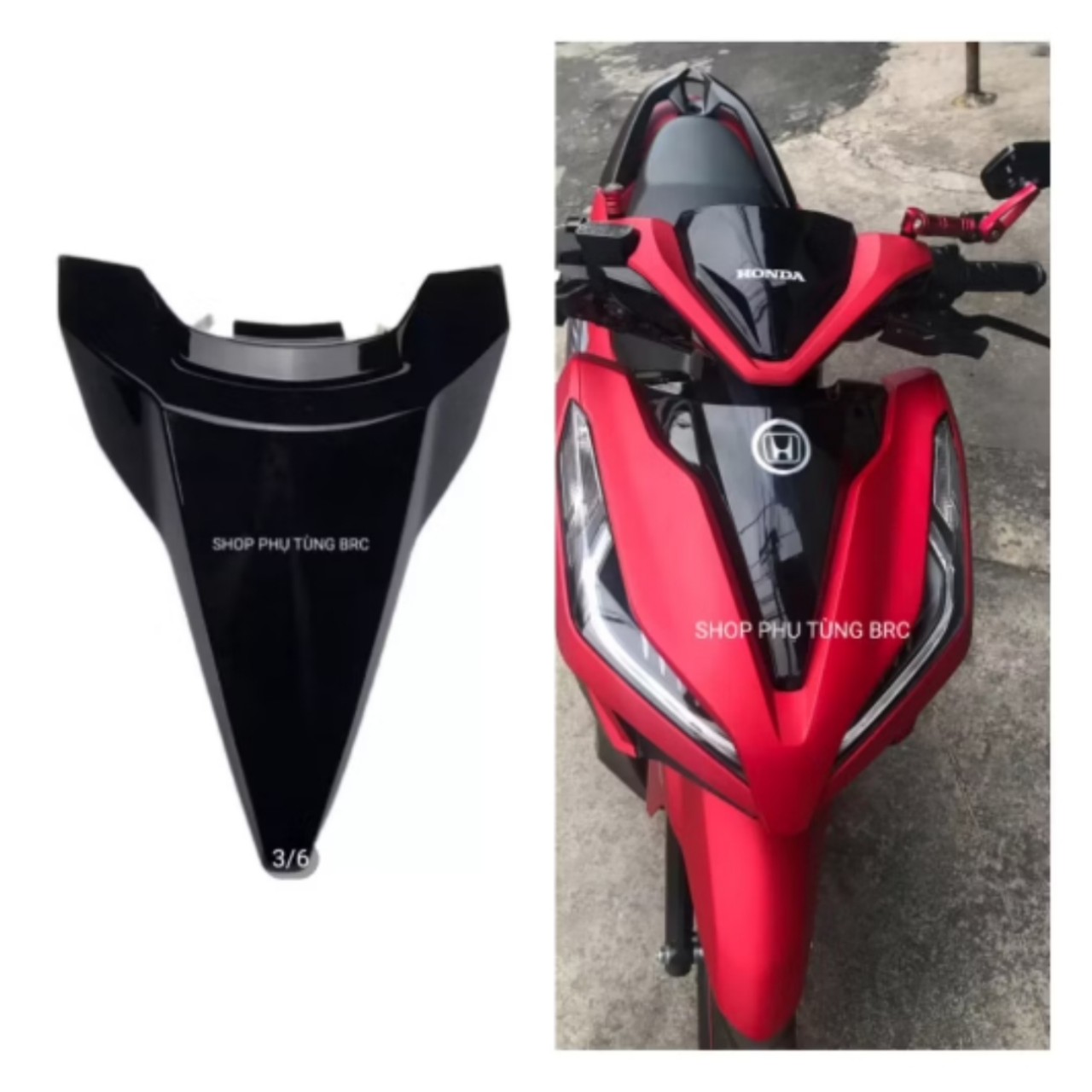 Mặt nạ trang trí xe VARIO 150 đời 2018-2024