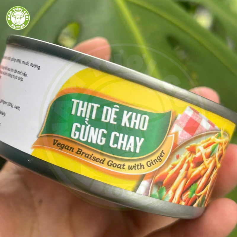 Thịt Dê Kho Gừng Chay 150g Âu Lạc