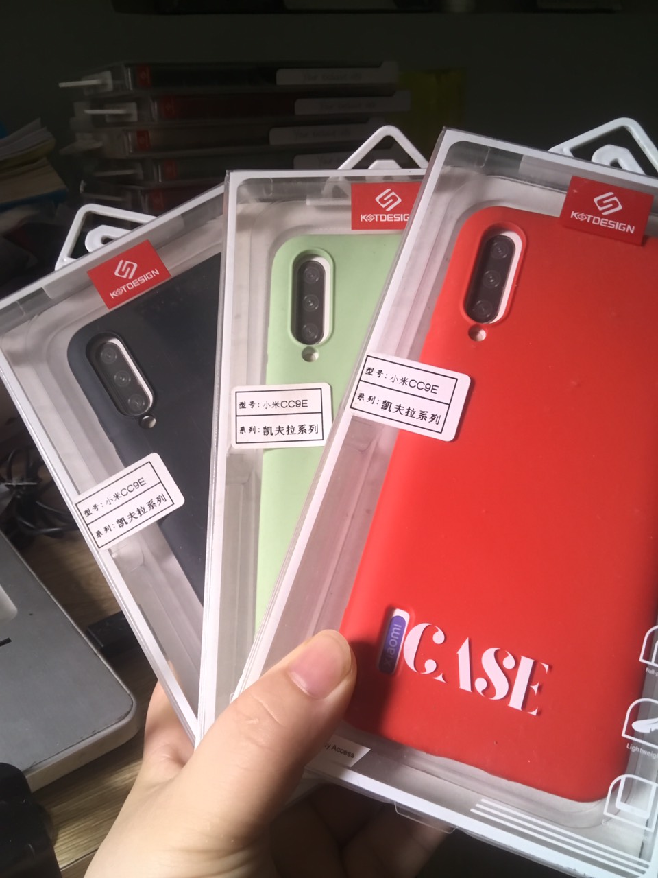 Ốp lưng Xiaomi Mi CC9, CC9E KSTDESIGN dẻo màu thời trang