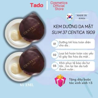 Gói sample kem dưỡng da mặt Sum37 Centenica Cream ngàn đô siêu đắt đỏ chăm sóc da mặt , trẻ hóa toàn diện cho da 1ml -Tado Cosmetics Store thumbnail