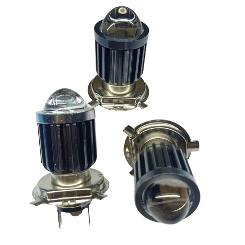 Led pha mini cầu lồi sáng Vàng Trắng