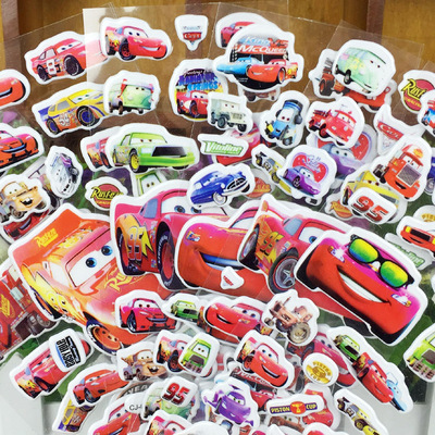 Sticker hoạt hình in nổi 3D.Miếng dán sticker cho bé