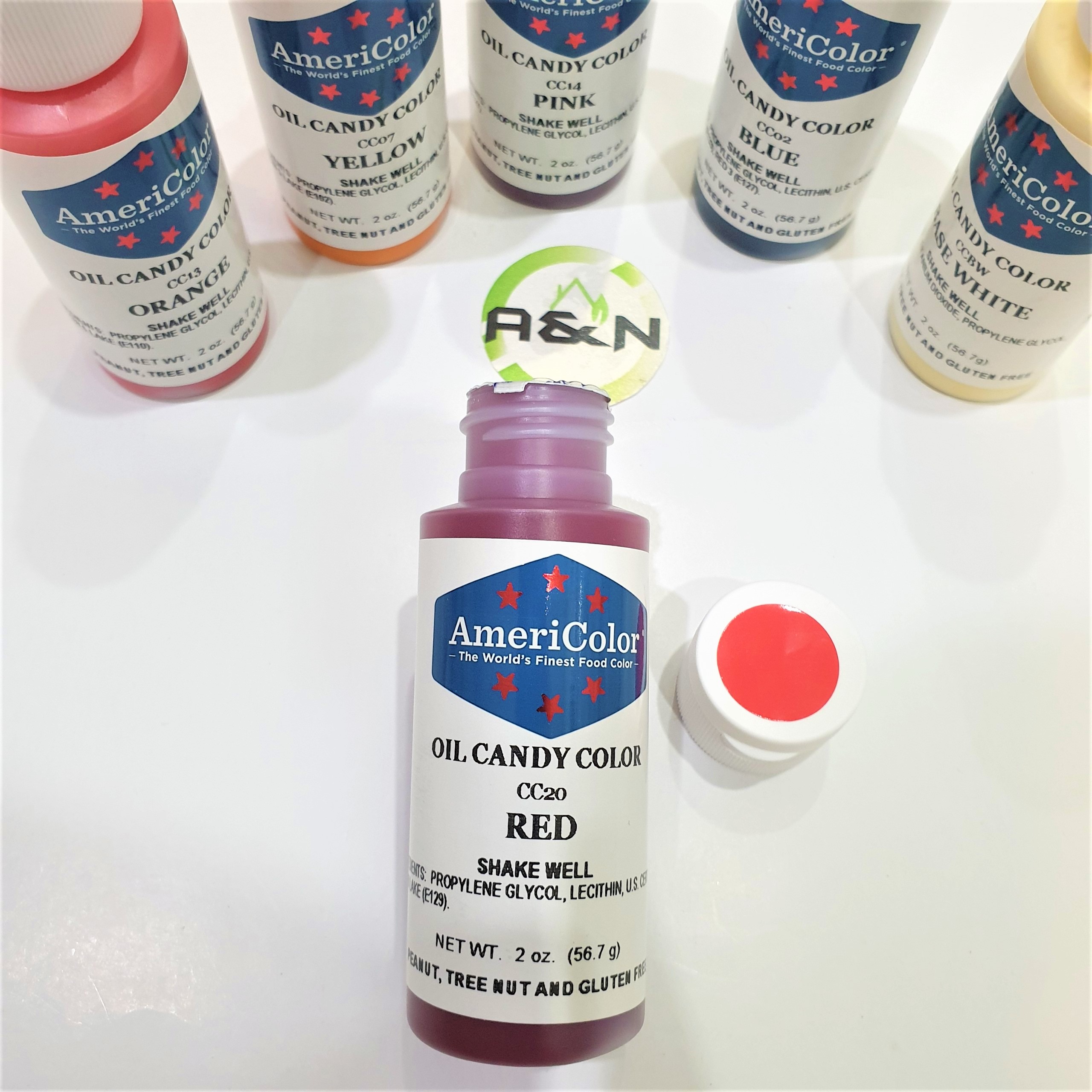 [HCM]Màu dầu candy Americolor Red - 56.7g