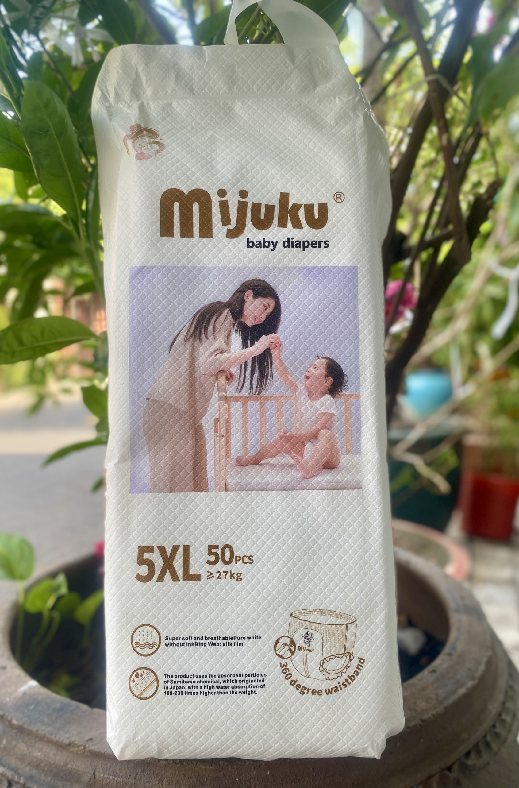 HCM BỈM DÁN / QUẦN MIJUKU 50M