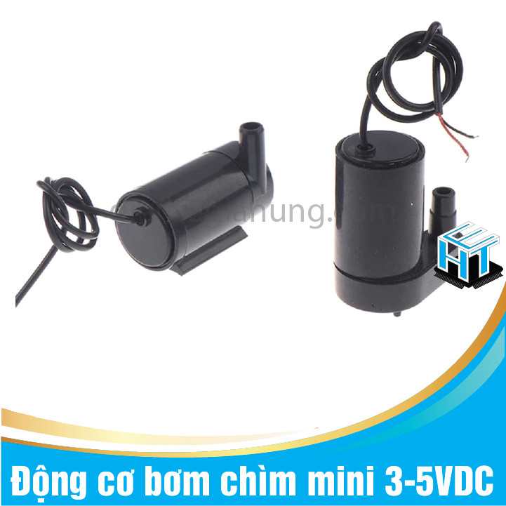 1 Cái Động cơ bơm chìm mini 3-5VDC (Màu ngẫu nhiên)