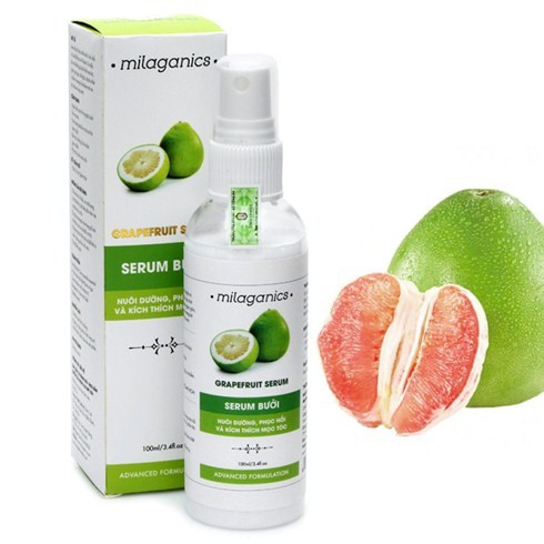 Serum bưởi milaganics - nuôi dưỡng & kích thích mọc tóc 100ml