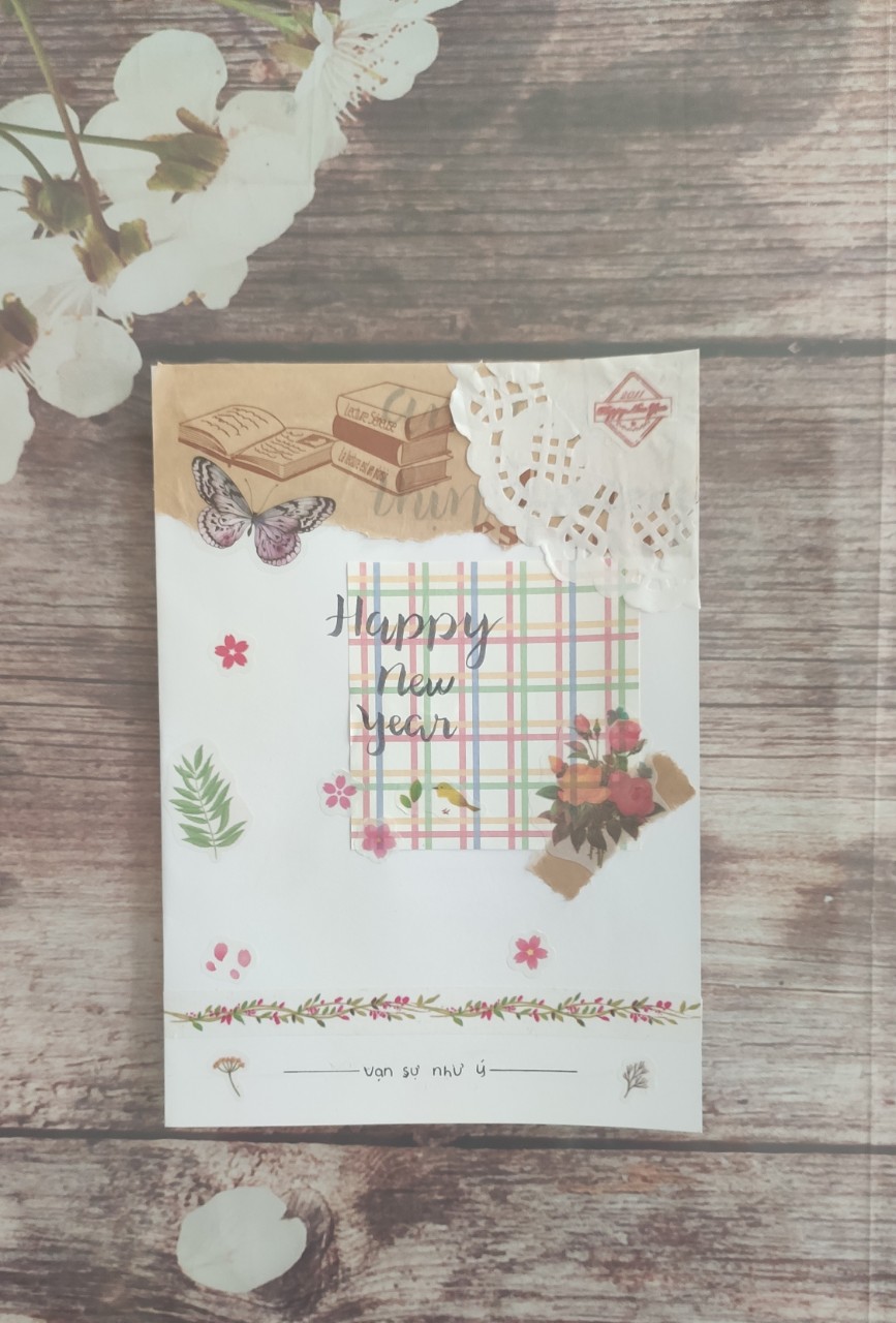 Thiệp Tết handmade sáng tạo