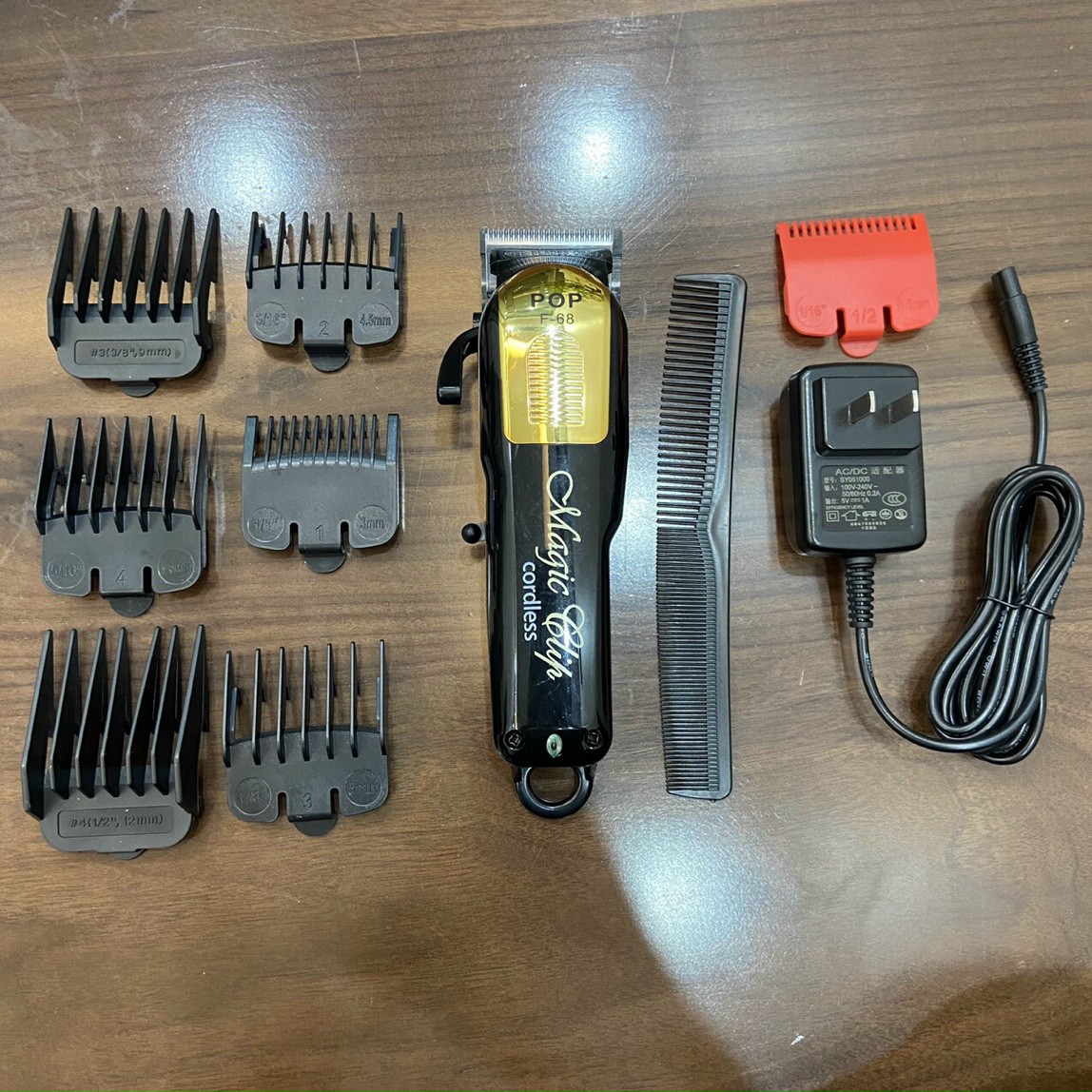 Tông đơ cắt tóc lưỡi kép POP F68