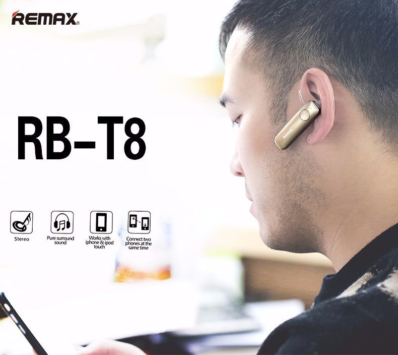 Tai nghe bluetooth Remax T8