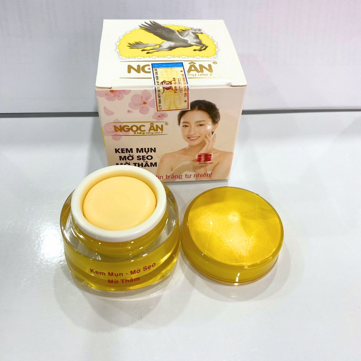 [Mẫu Mới 2025] Kem Dưỡng Da, Hỗ Trợ Ngừa Mụn Ngọc Ân (10g) - Tùng Ân Cosmetics chính hãng