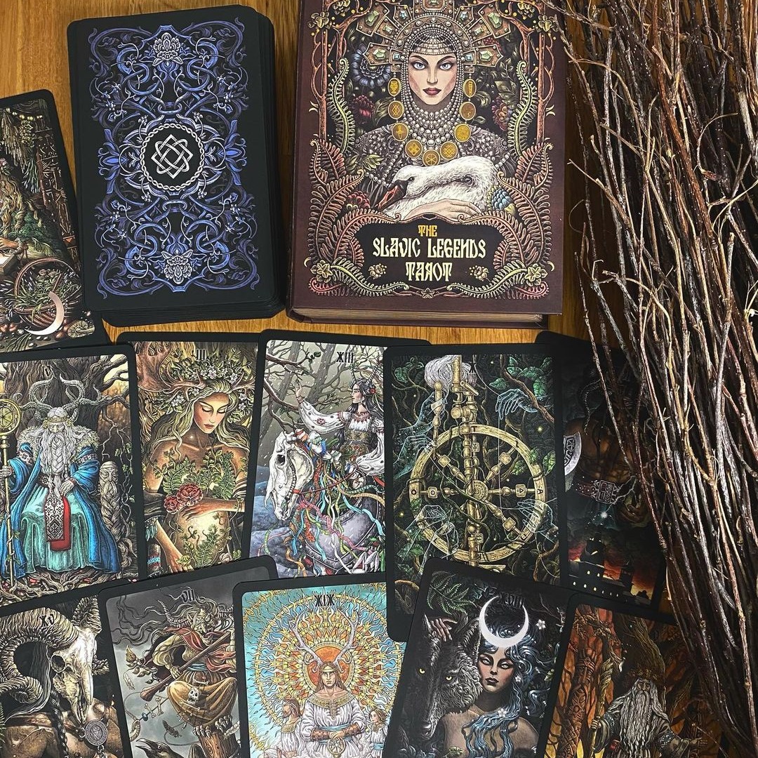 Slavic Legends Tarot Black Edition