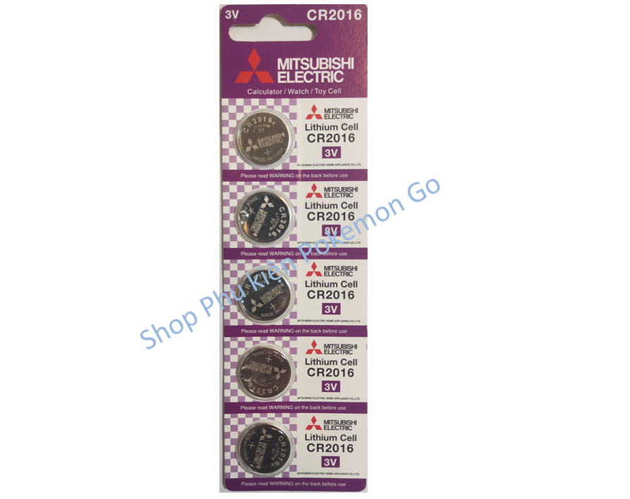 Pin cúc áo Mitsubishi Cr2032 / Cr2025 / Cr2016