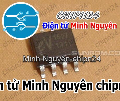 [3 con] (SOP) IC Dán EV1527 SOP-8 (SMD) (1527 OTP Encoder) - HH002249