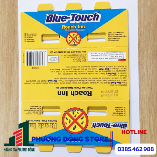 Keo bẫy gián, côn trùng bò blue touch
