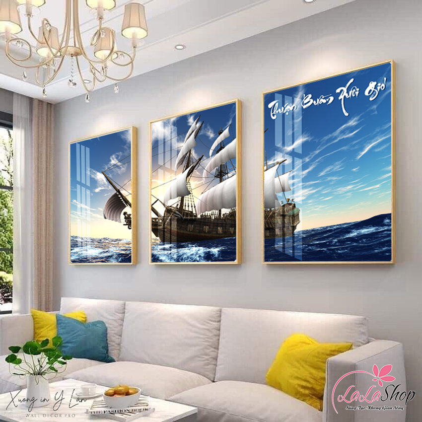 (Tặng đinh treo) Tranh chim công hoa mẫu đơn Abstract painting Tranh tráng gương chim công tranh tranh khổ lớn 40x60cm tranh phong thủy treo phòng khách