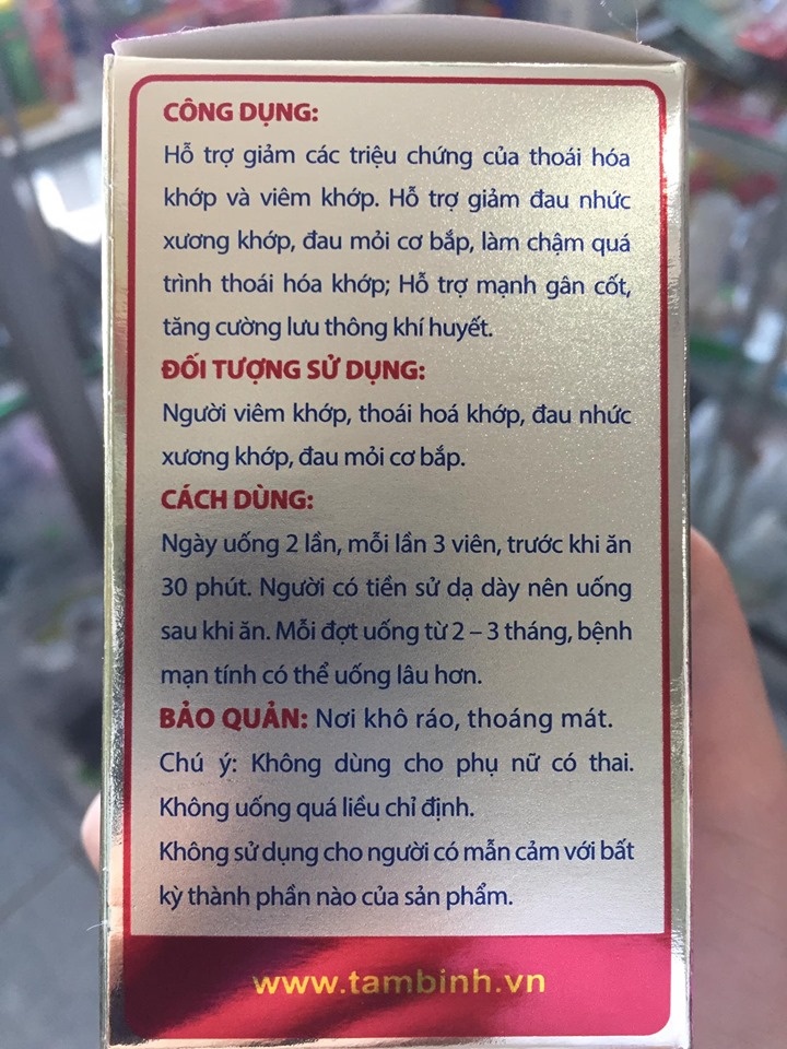 VIÊN KHỚP TÂM BÌNH