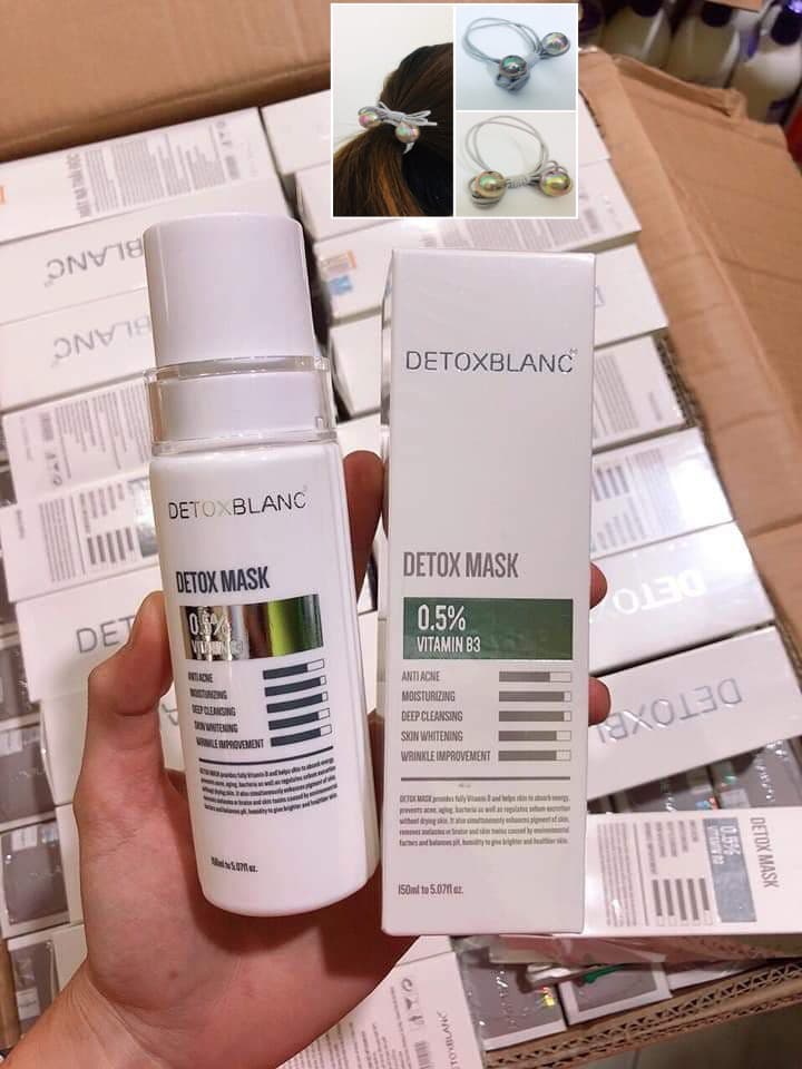 [CHÍNH HÃNG] MẶT NẠ SỦI BỌT THẢI ĐỘC DETOX BLANC.(MẪU MỚI NHẤT)
