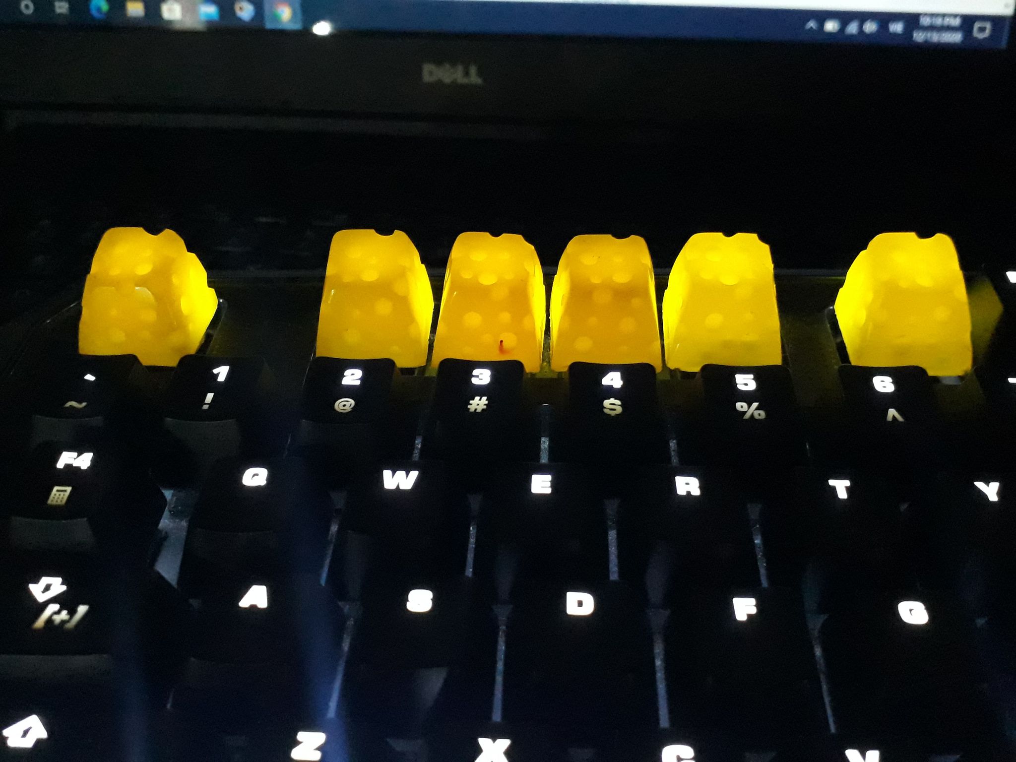 [HCM]Keycap Cheese clone trang trí bàn phím cơ gaming