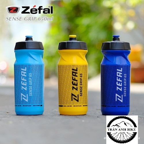 Bình nước xe đạp Zefal Sense Grip PH 650ml